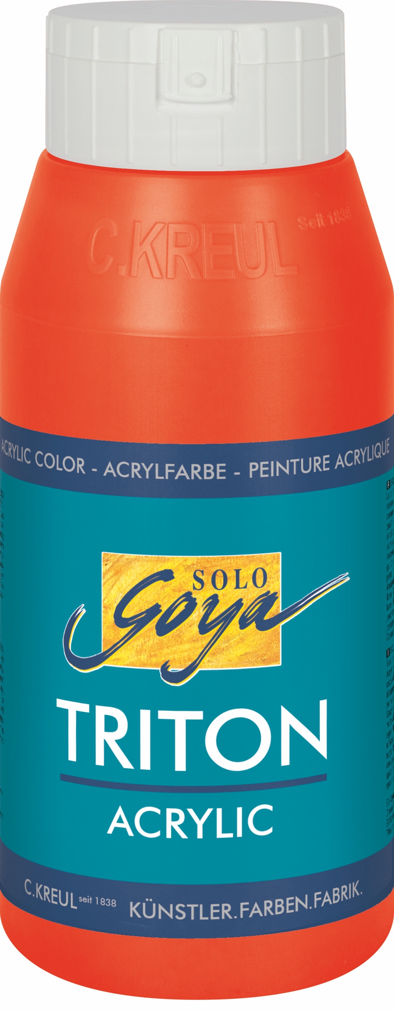 KREUL Acrylfarbe, rot, 750 ml